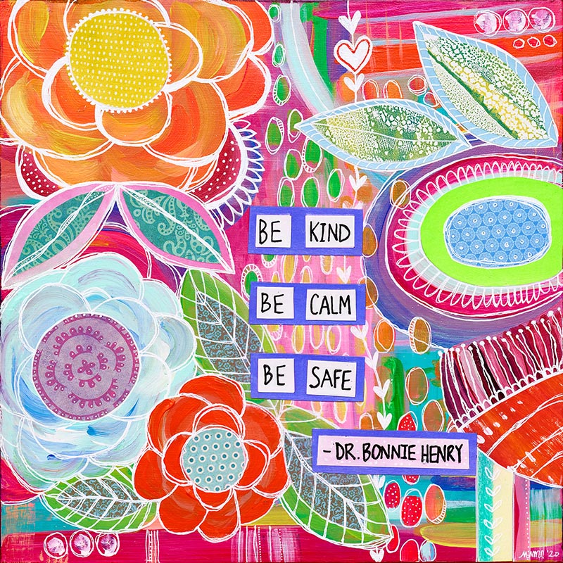 hope blooms original art by meg neufeld large size